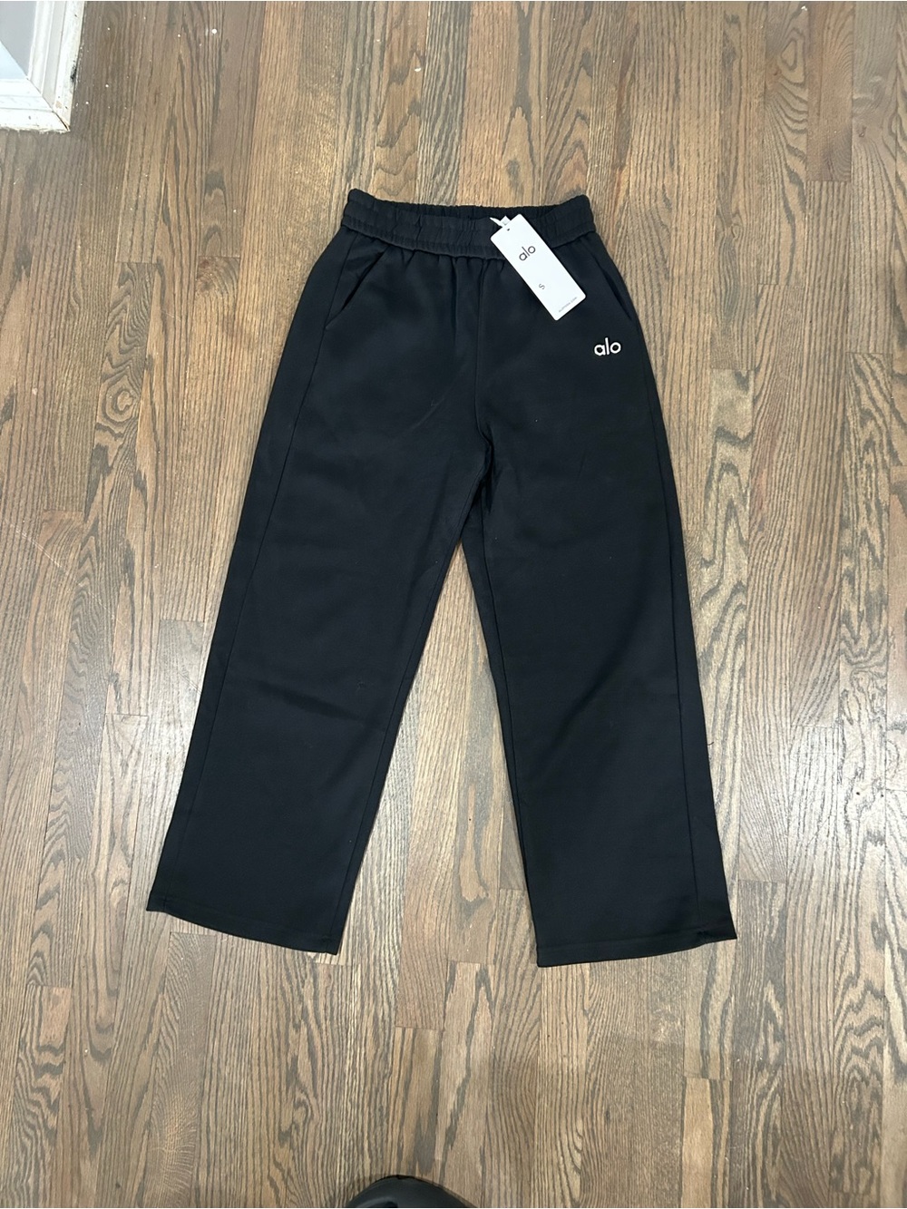 ALO Yoga Kids Black Jogger Sweatpants